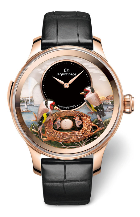 Jaquet Dorz 日內瓦報時鳥三問腕錶。